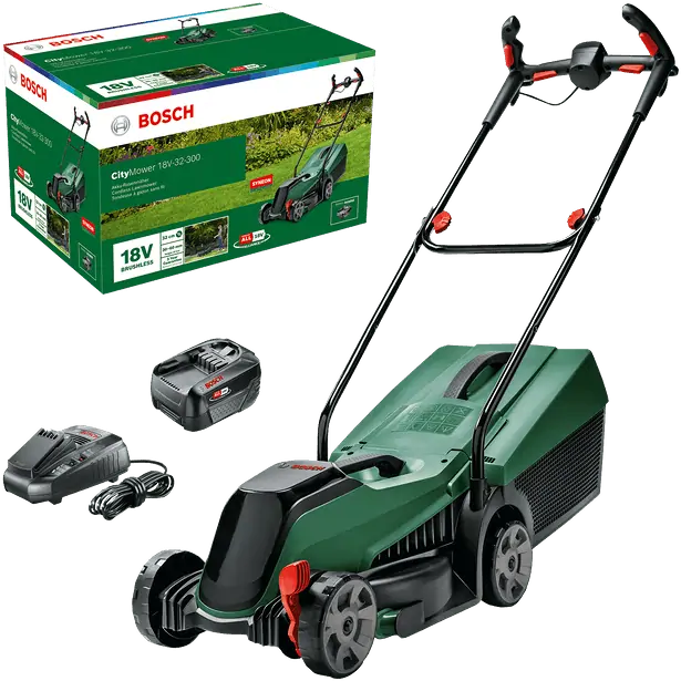 Bosch 06008B9A07 CityMower 18V-32 akkus fűnyíró kép 4
